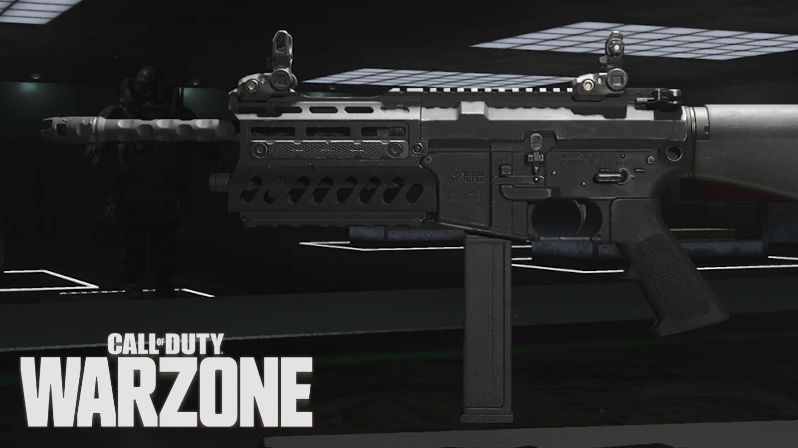 The AMR9 submachine gun in Warzone.