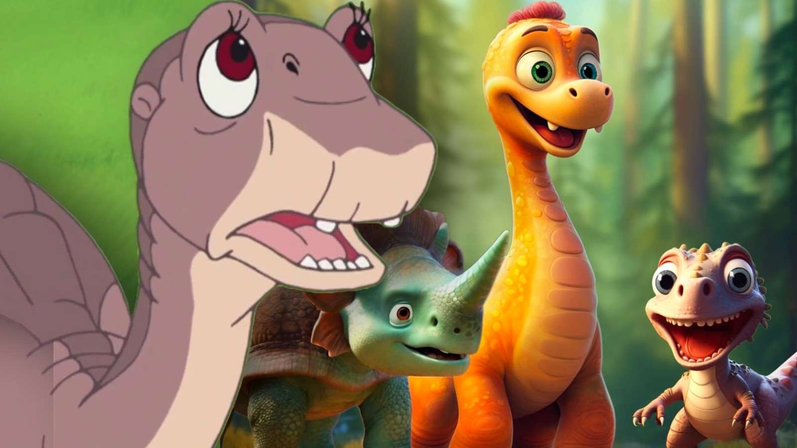 Littlefoot in The Land Before Time