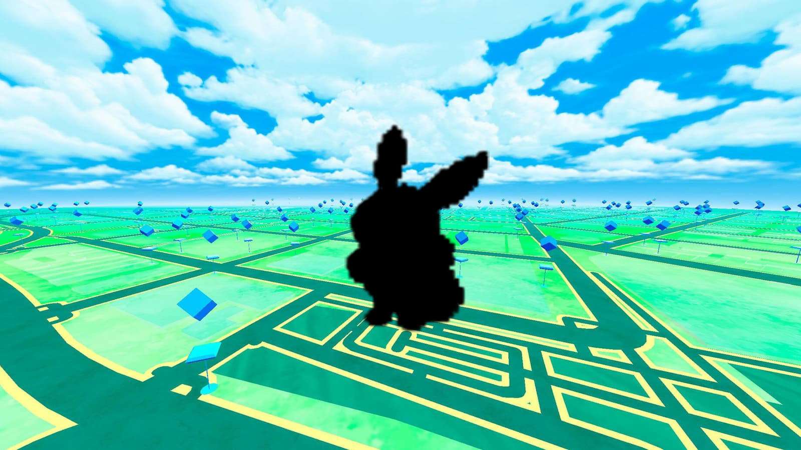 Volvee Pokemon Fusion Silhouette
