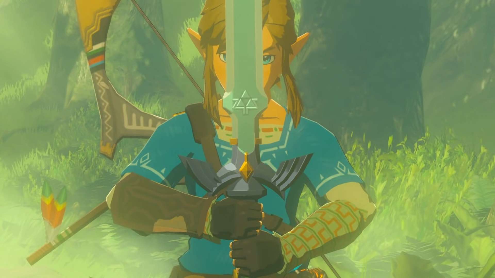 Zelda Breath of the Wild Master Sword