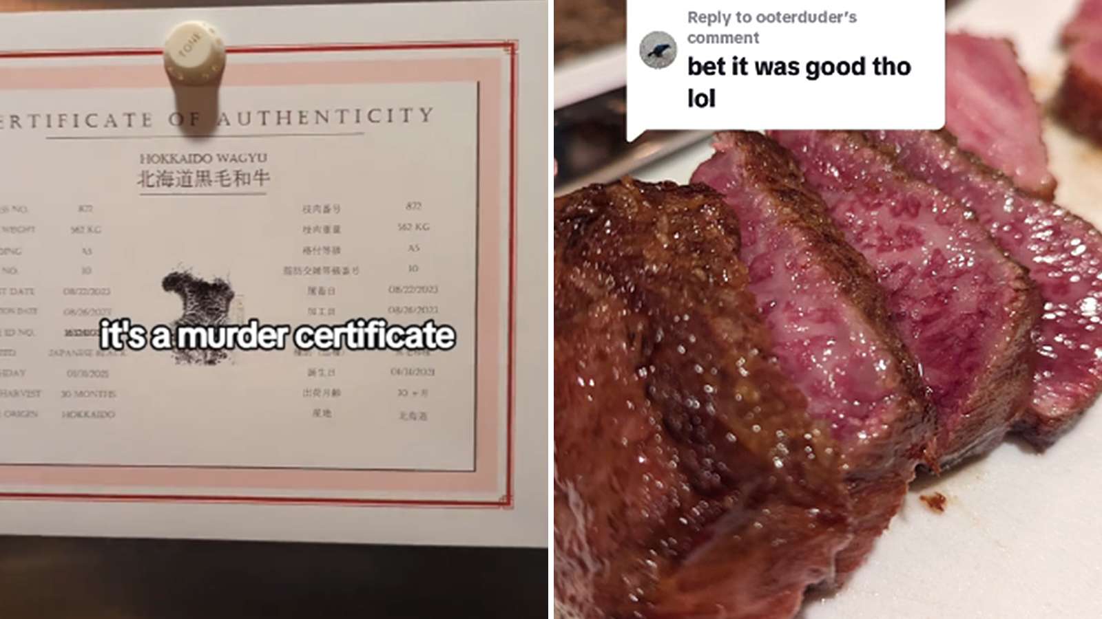 tiktok-wagyu-steak-viral-death-certificate