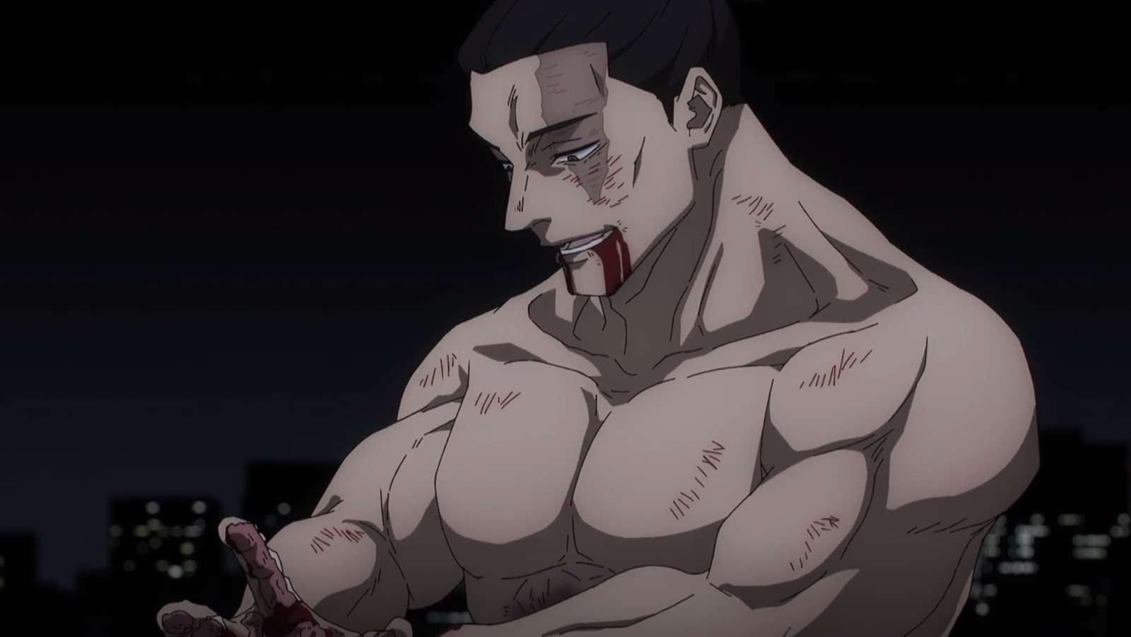 A still of Aoi unable to use his technique in Jujutsu Kaisen