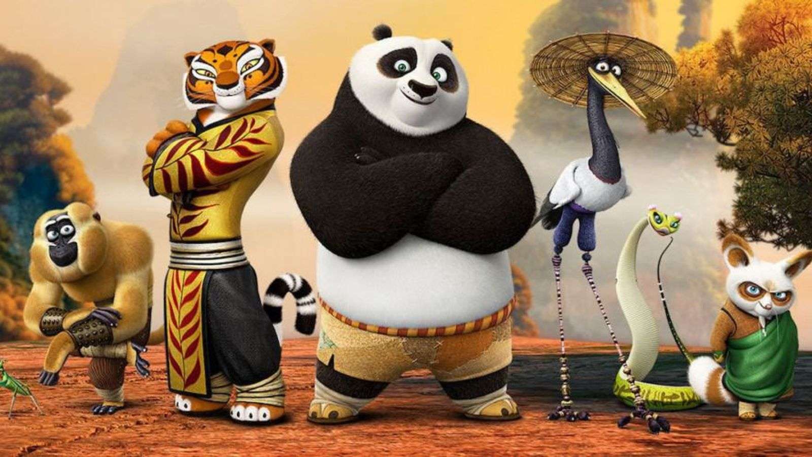 Kung Fu Panda 4 Furious Five header