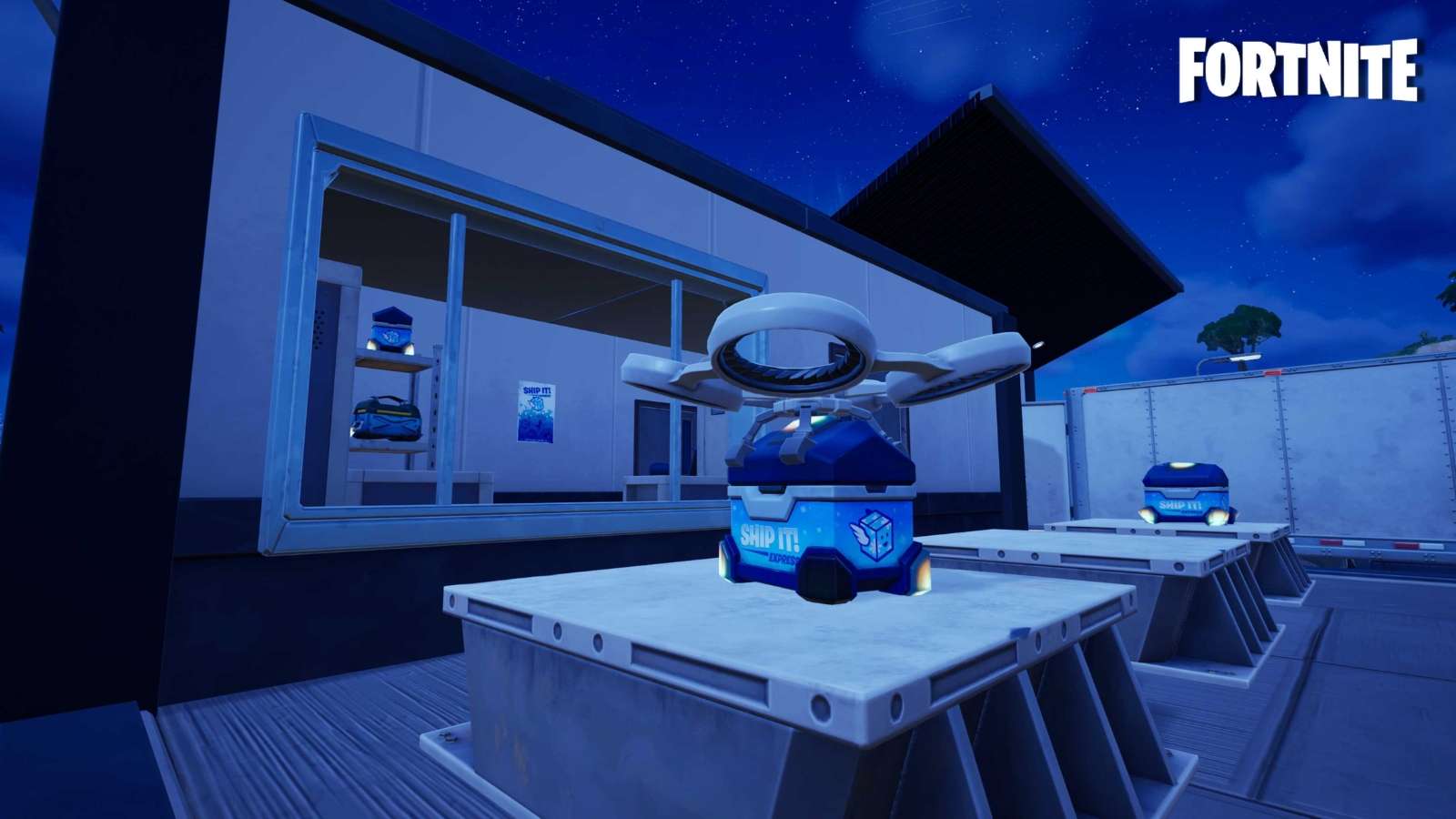 Ship It! Express location in Fortnite
