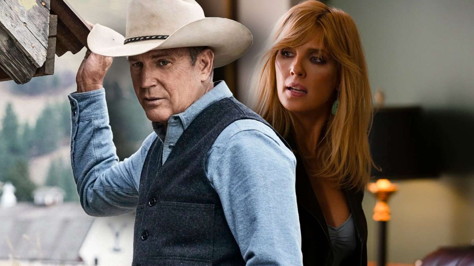 John and Beth Dutton in Yellowstone