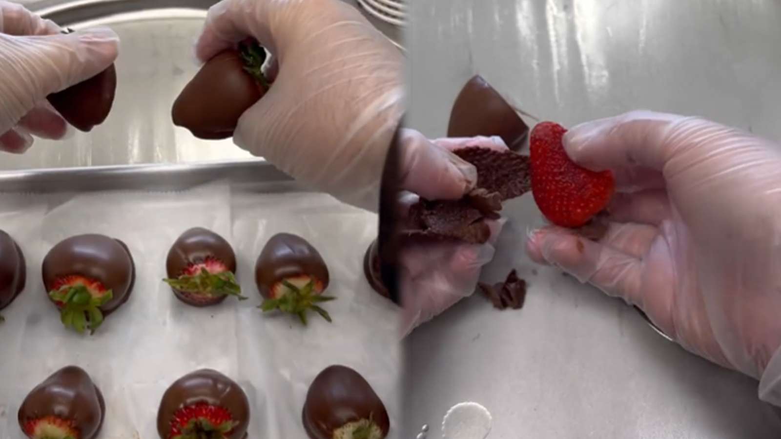Internet baffled by bizarre order of chocolate-coated strawberries without the chocolate