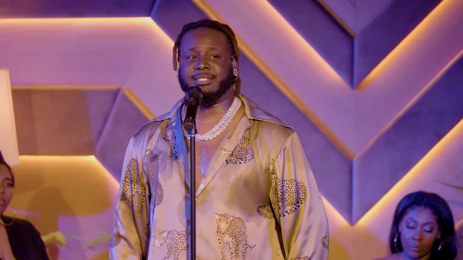 T-Pain performs onstage at a concert