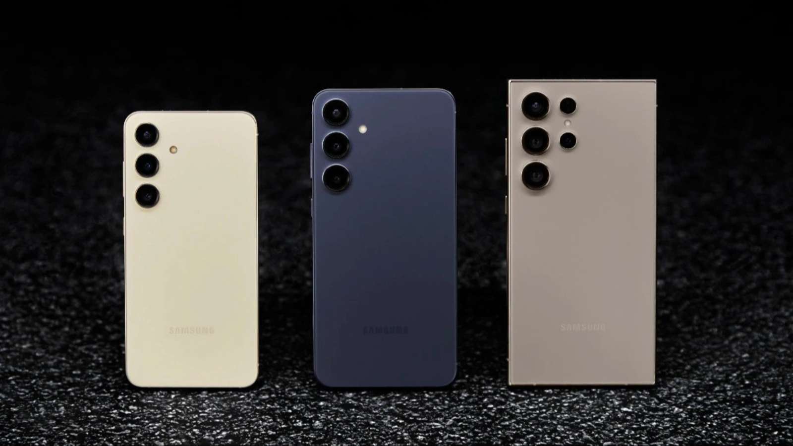 All three Samsung Galaxy S23 series phones