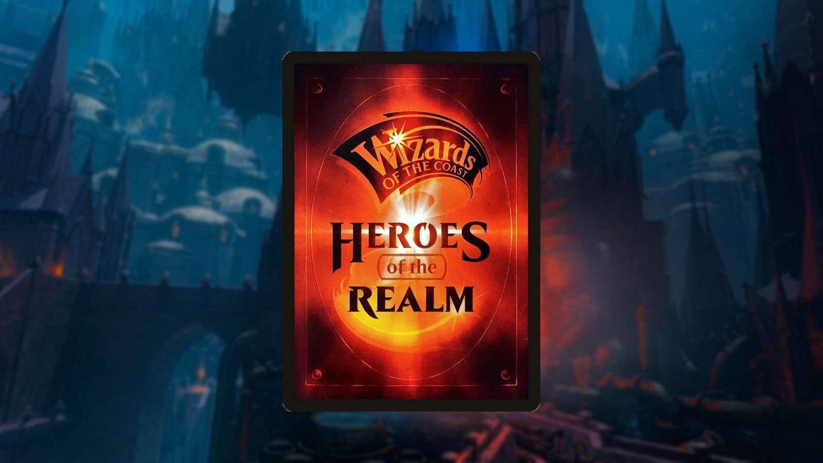 MTG Heroes of the Realm card back header