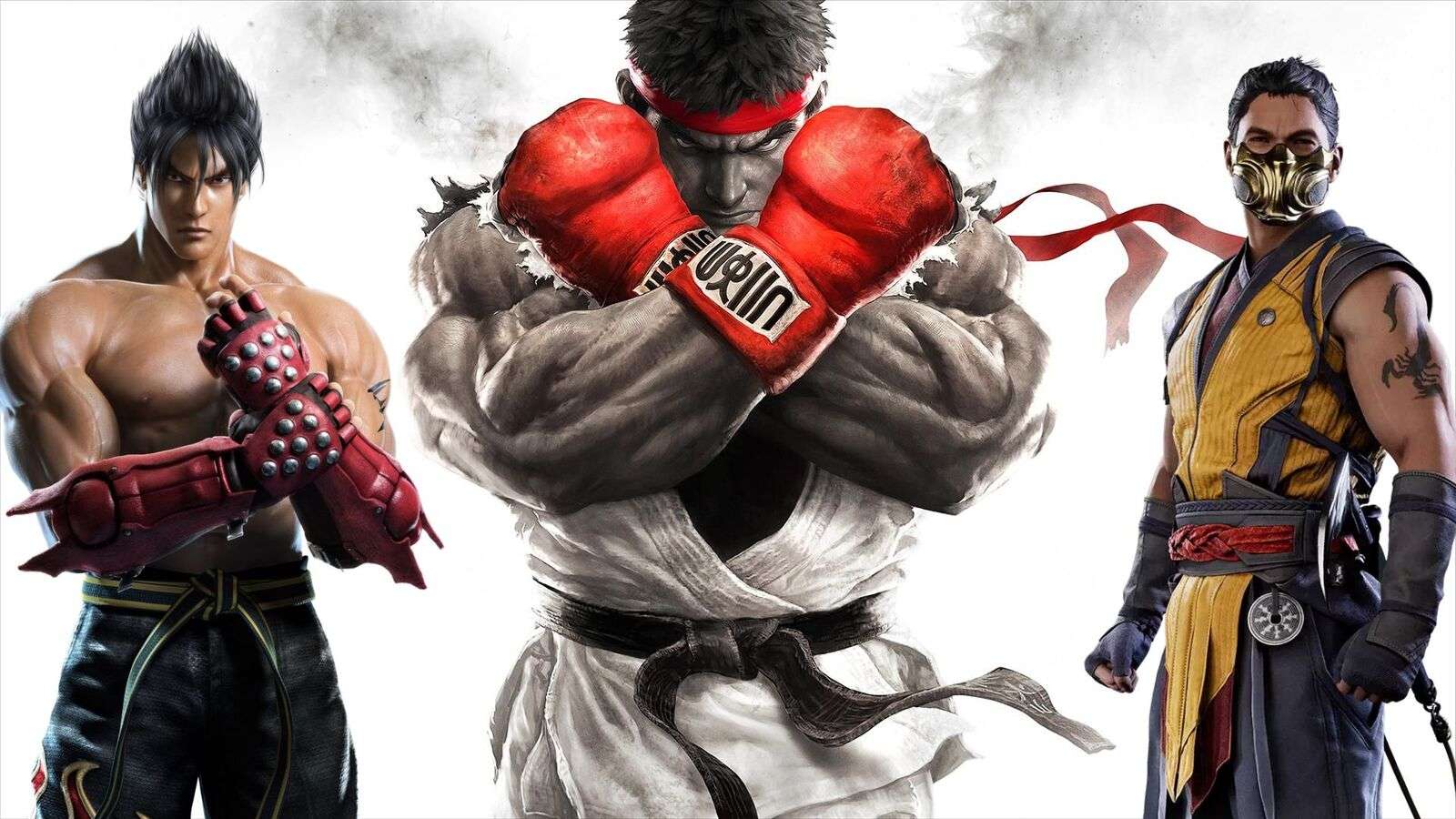 Jin Kazama, Ryu and Scorpion