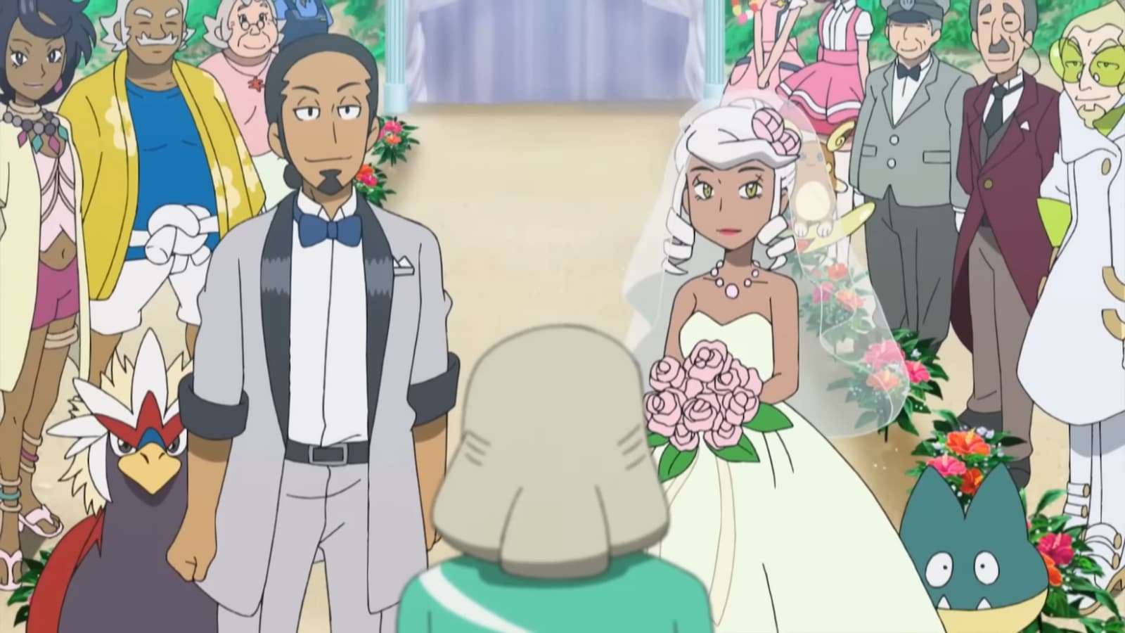 The wedding episode of the Pokemon anime