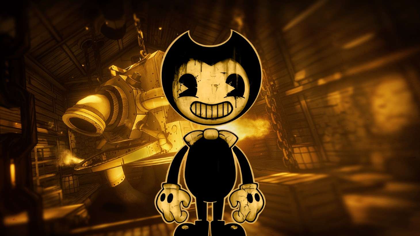 Key art for the Bendy and the Ink Machine movie