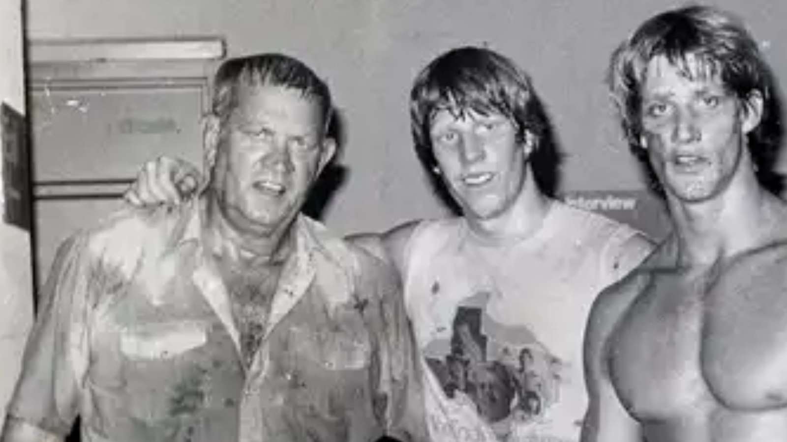 Mike Von Erich and father Fritz
