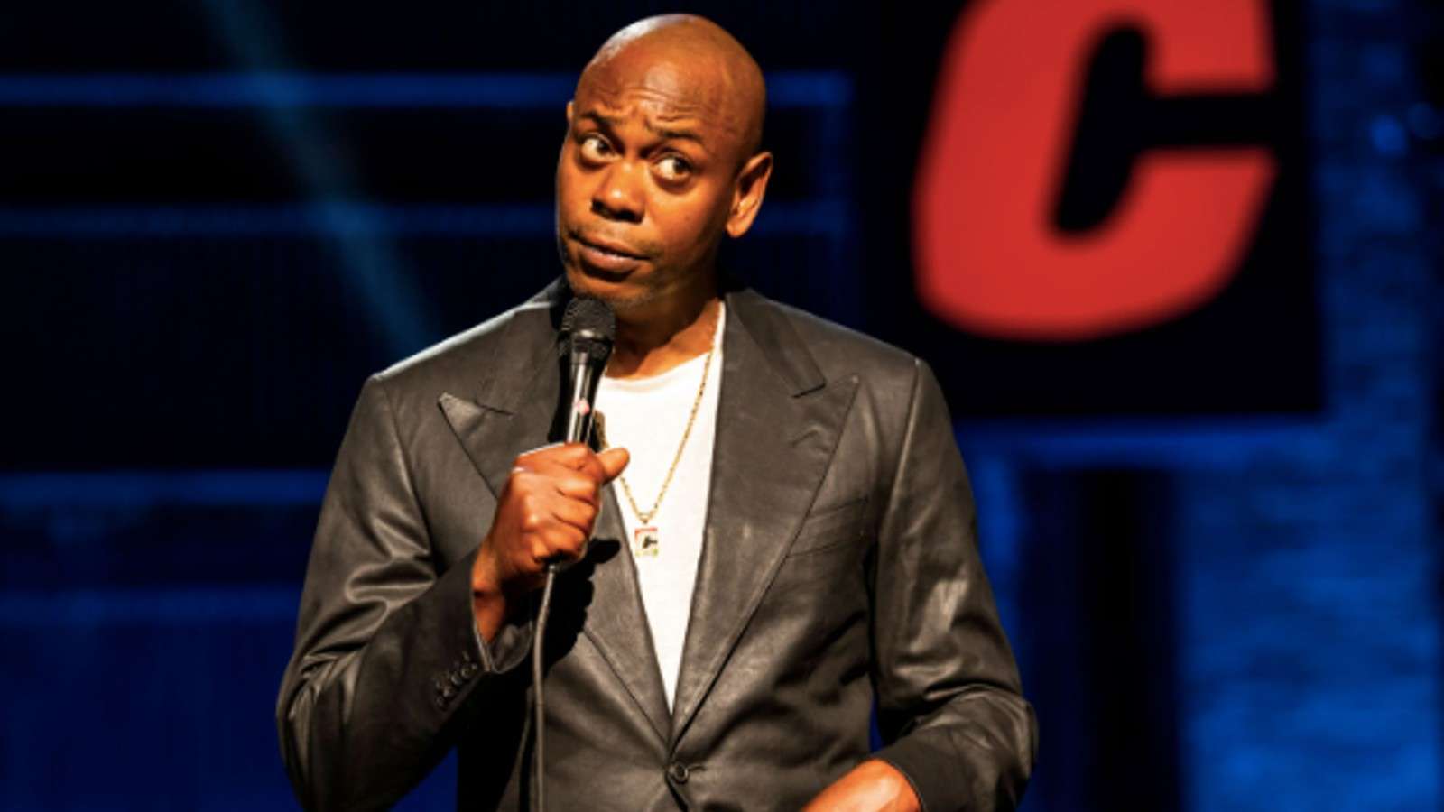 Dave Chappelle during his special The Closer