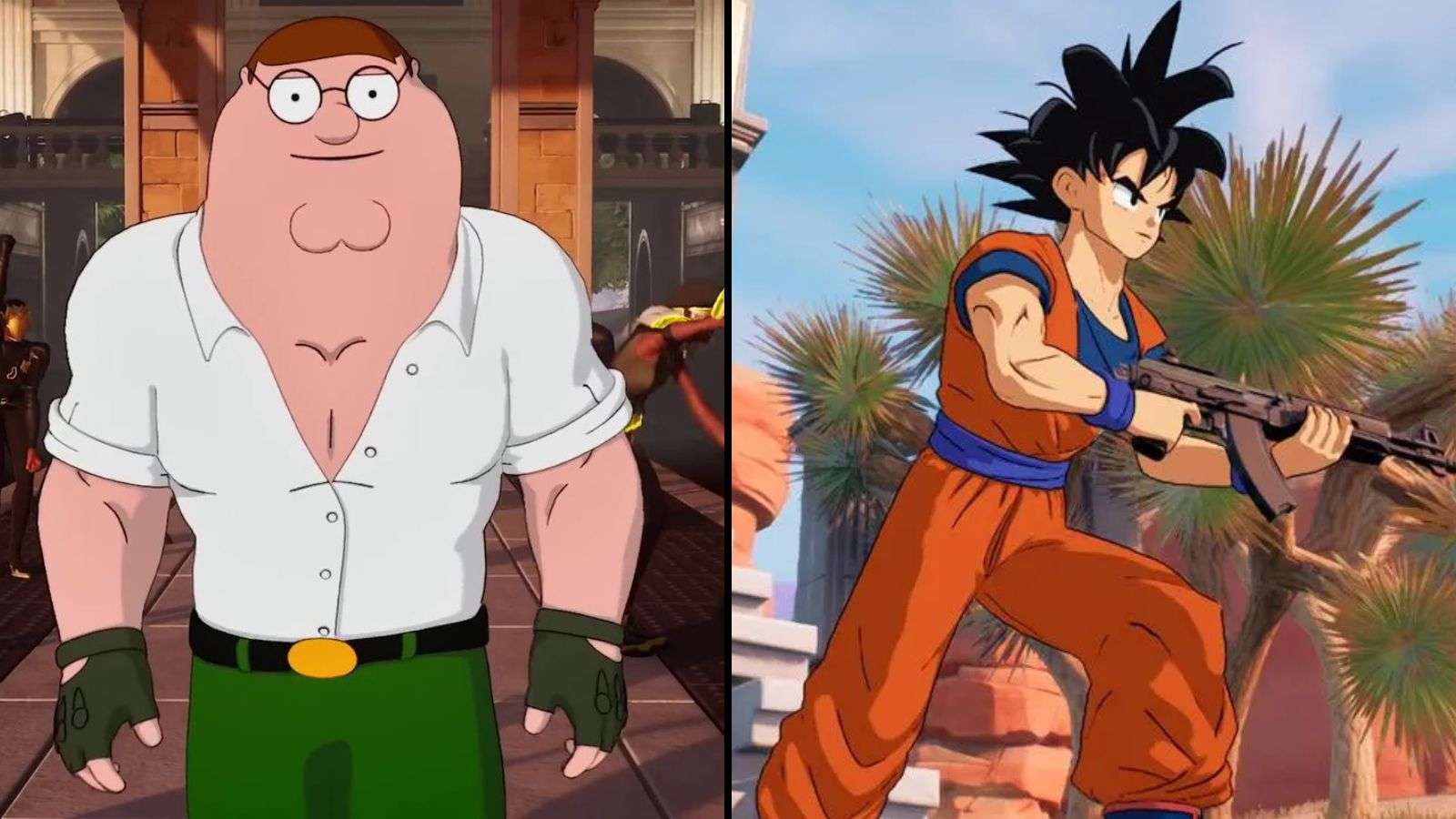 Peter Griffin more jacked that Goku