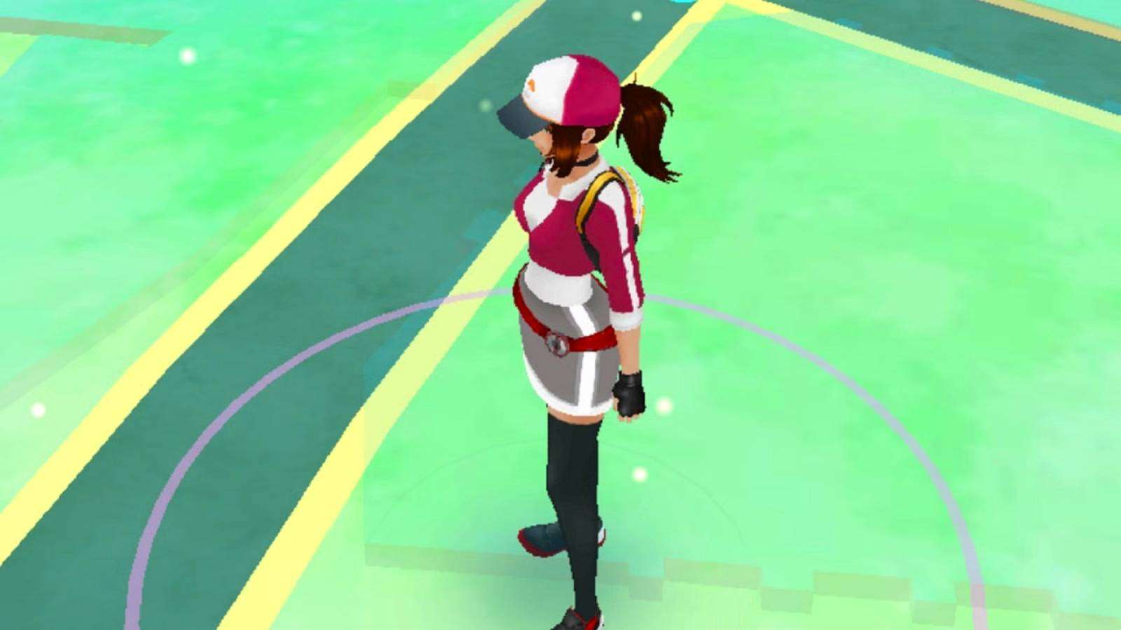 Pokemon Go rural player playing the game.
