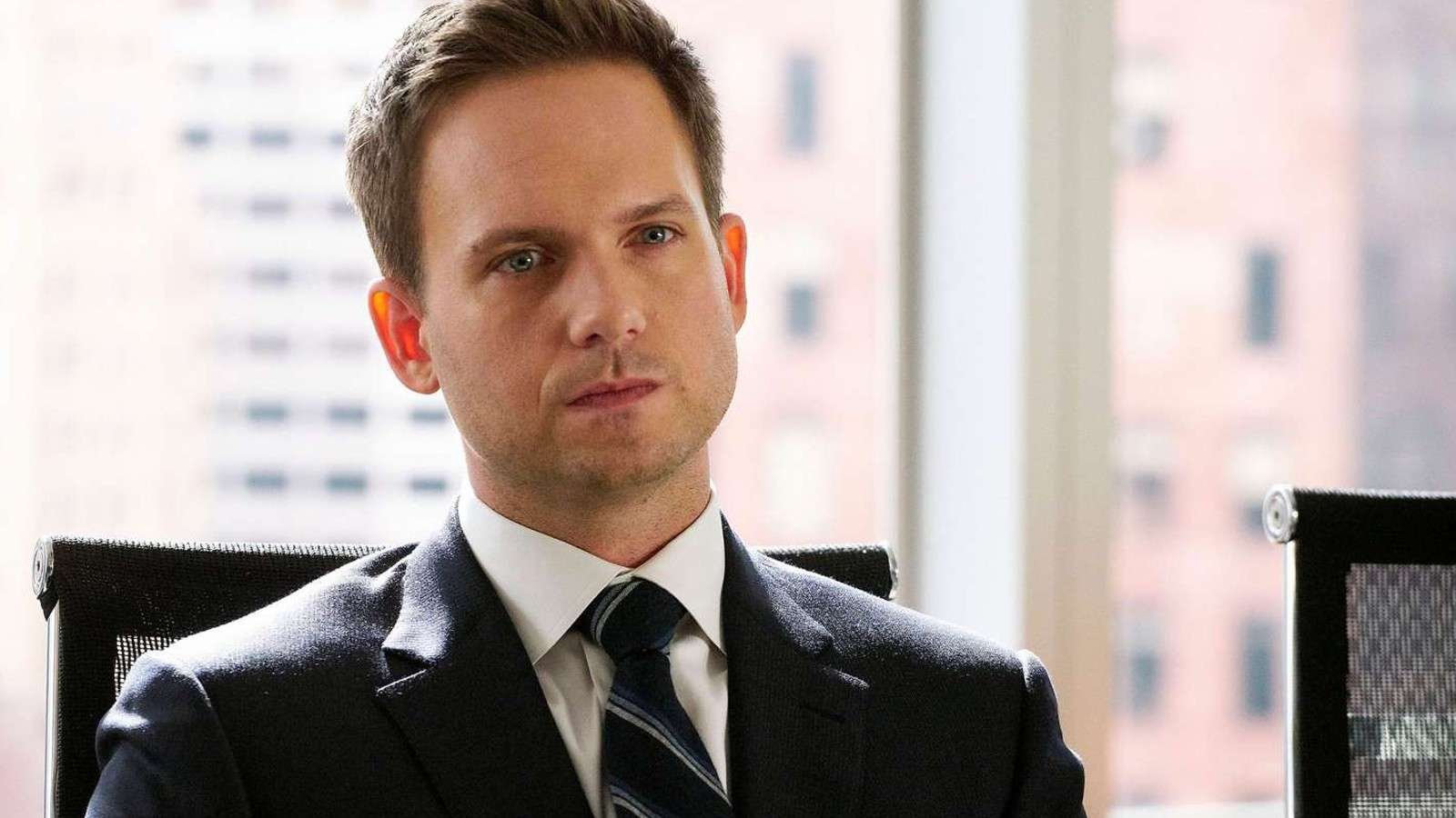 Patrick J. Adams suited up in Suits.