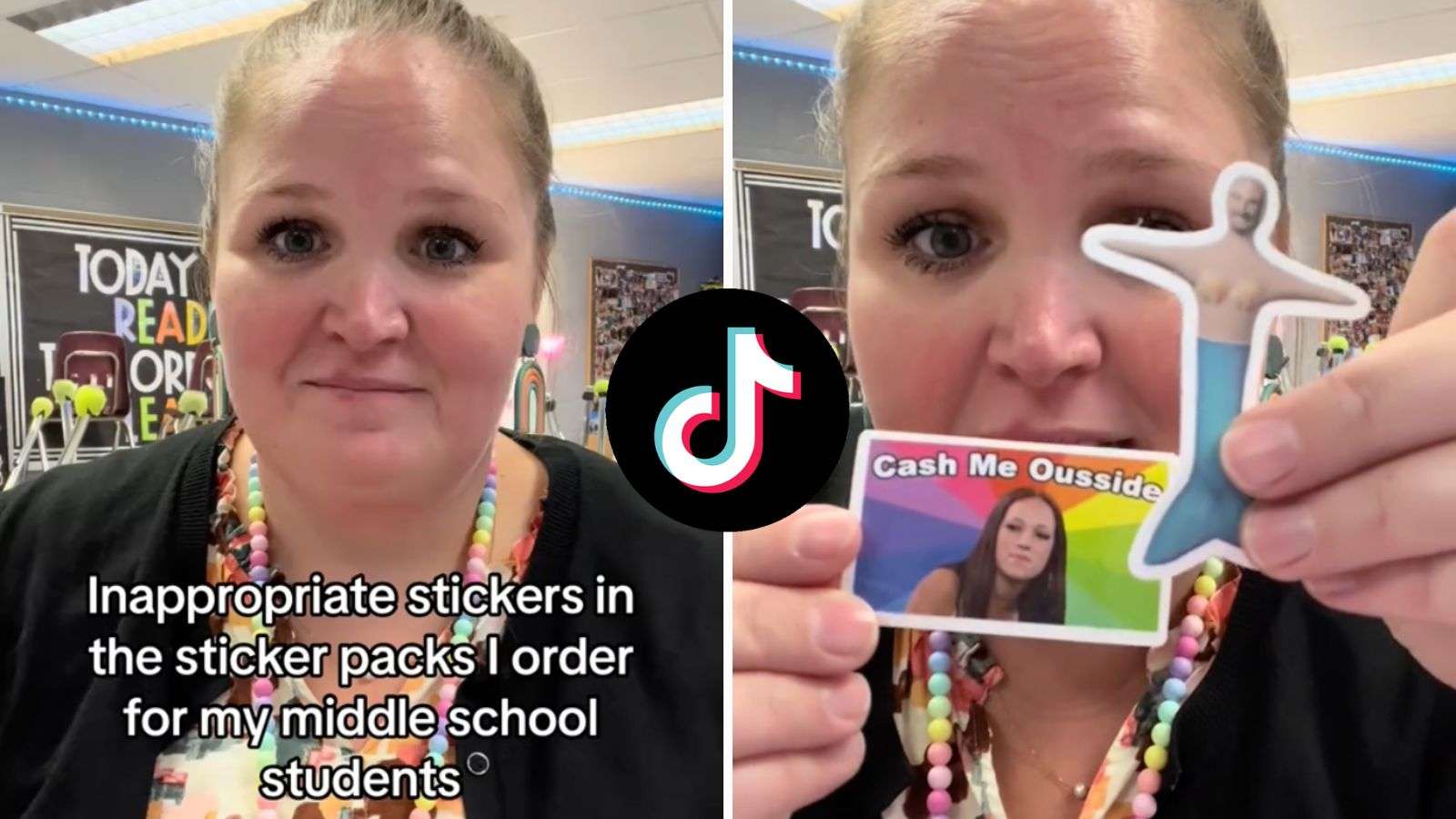 Teacher baffled by 'inappropriate' student stickers from Amazon