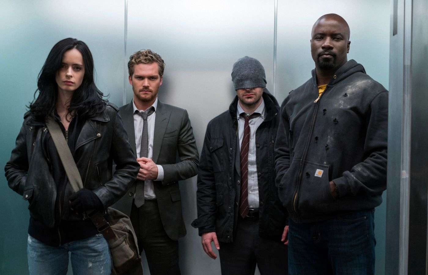 The cast of Marvel show The Defenders