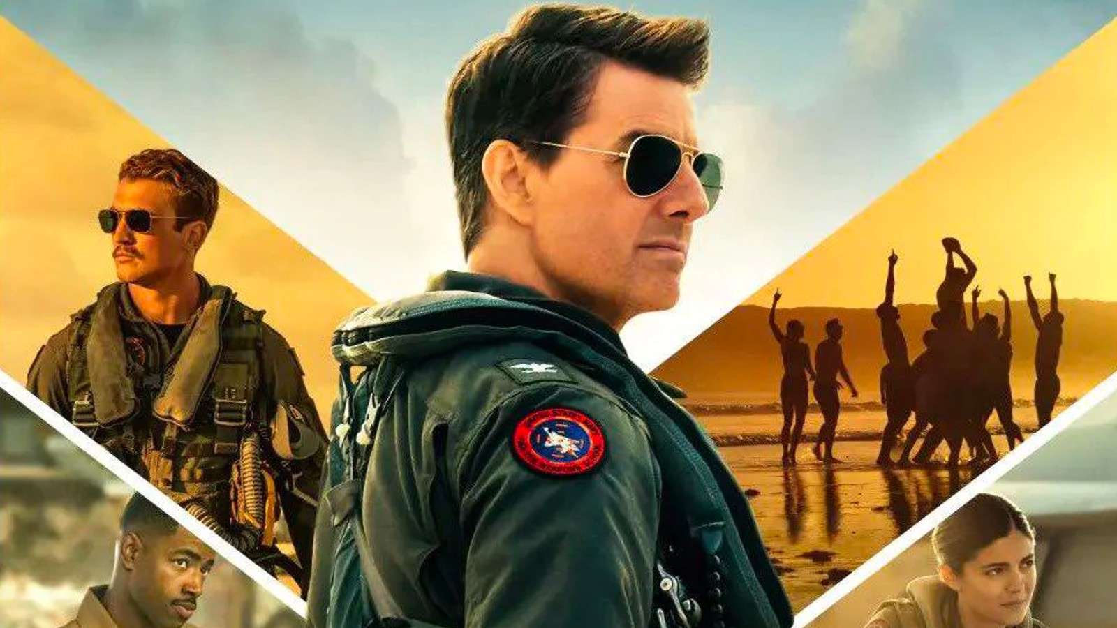 Tom Cruise on the Top Gun: Maverick poster