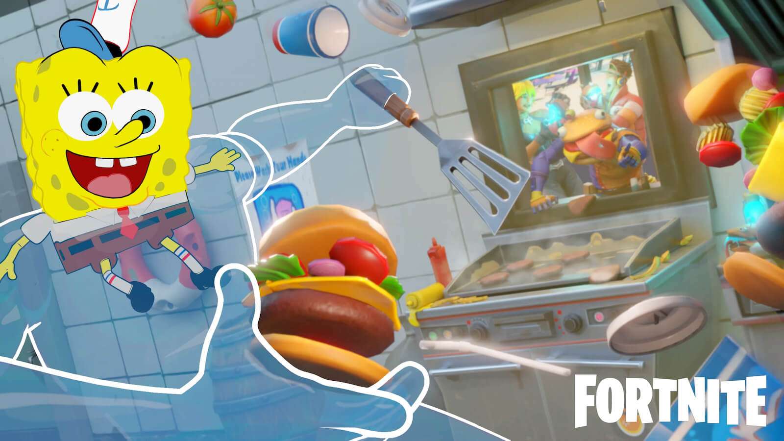 Fortnite player “cooked” with SpongeBob skin concept