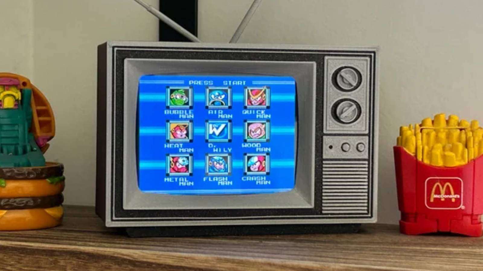 Image of the Raspberry Pi Retro TV V2 project.