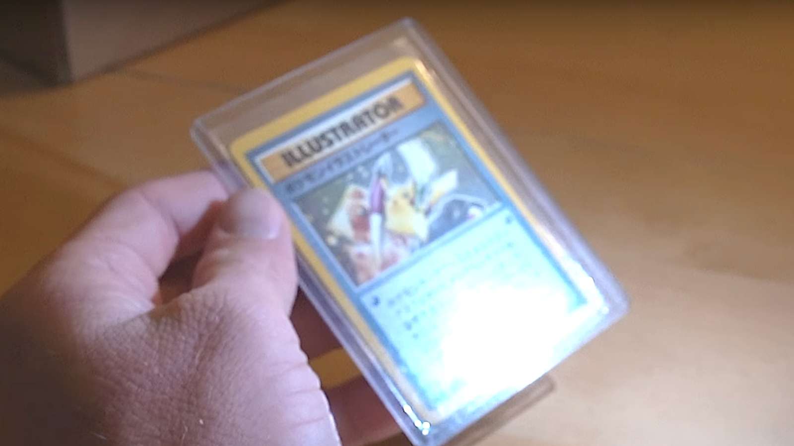 The rarest Pokemon TCG card being held by Logan Paul