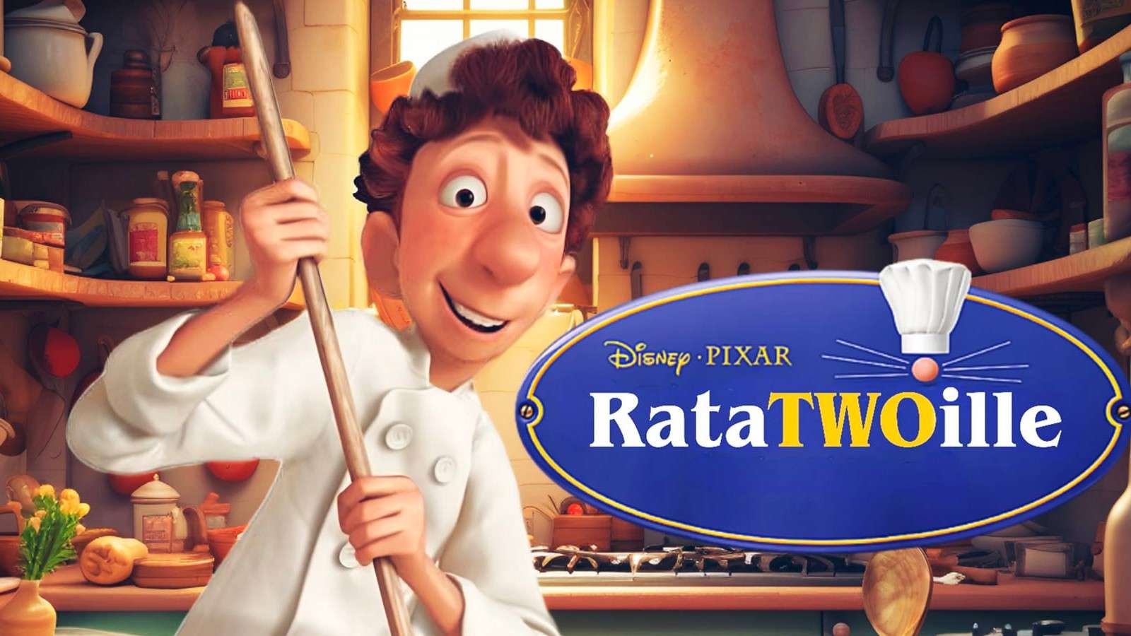 The fake poster for Ratatouille 2