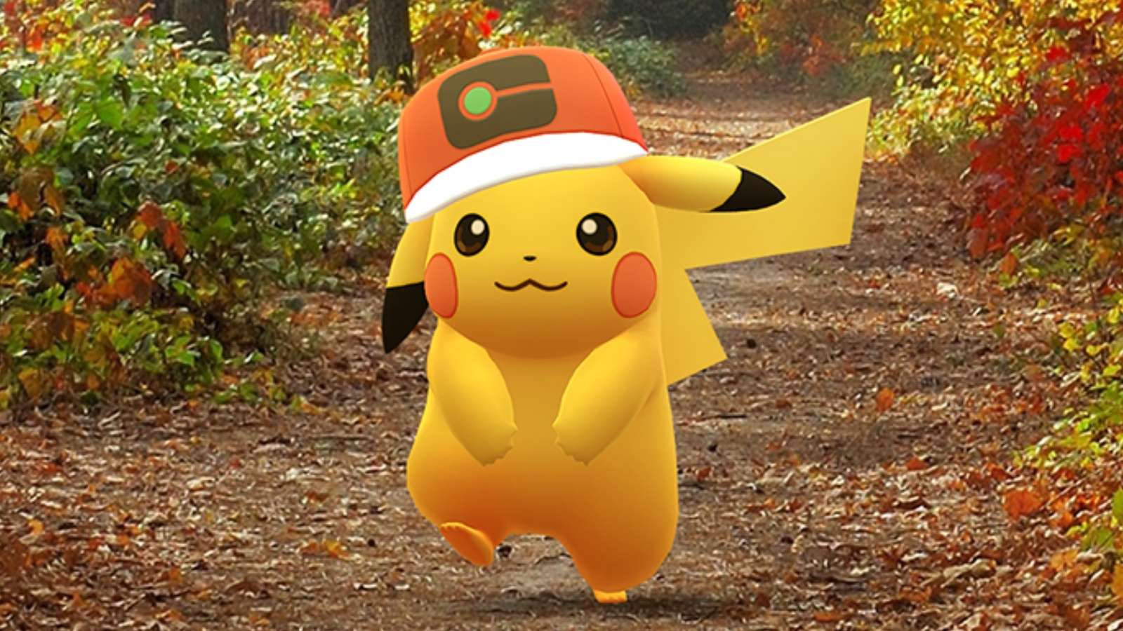 Pokemon Spotlight Hour featuring Pikachu wearing Ash's hat.