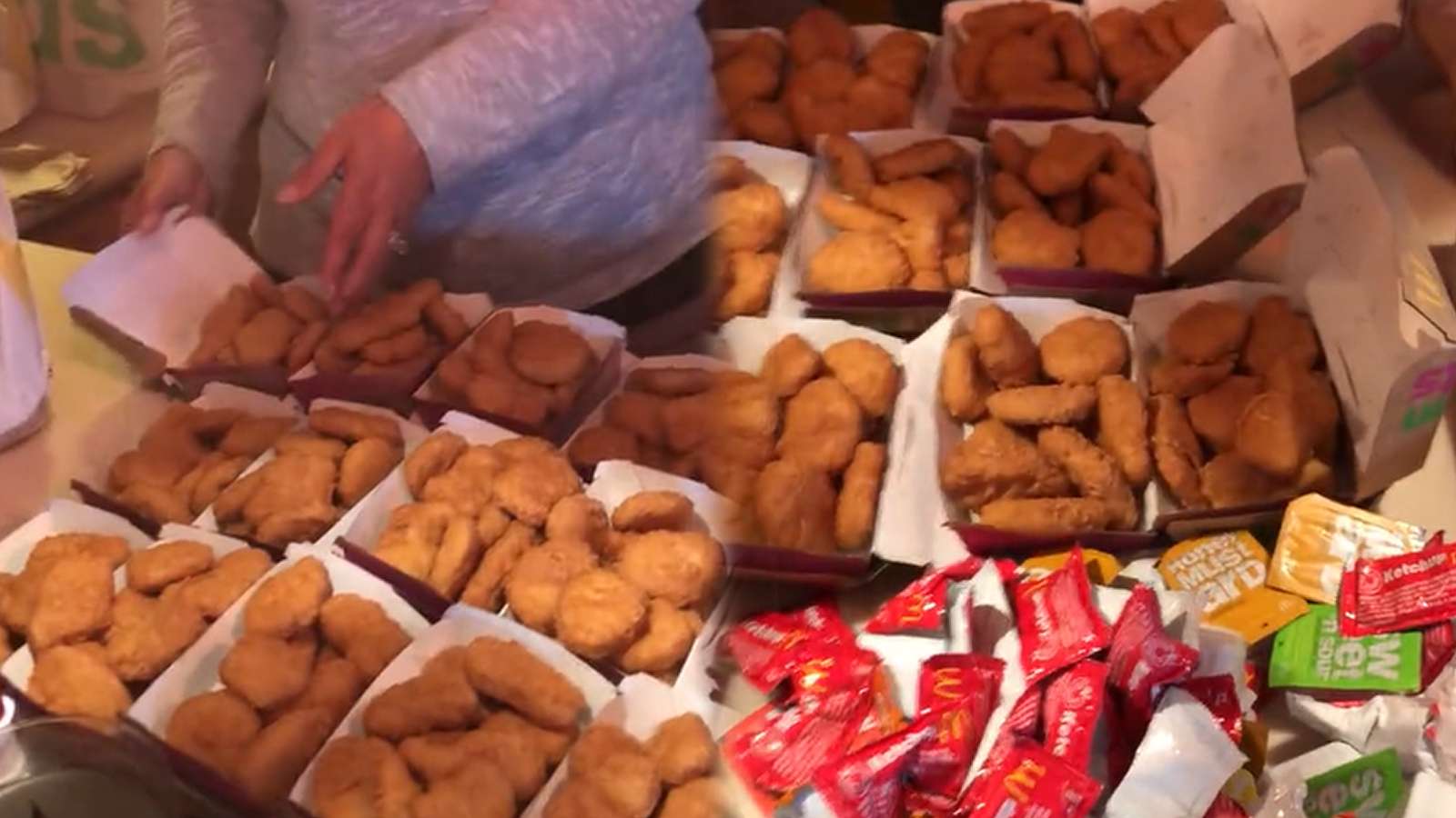 Man's DoorDash order goes viral after 200 nuggets are delivered instead of 20