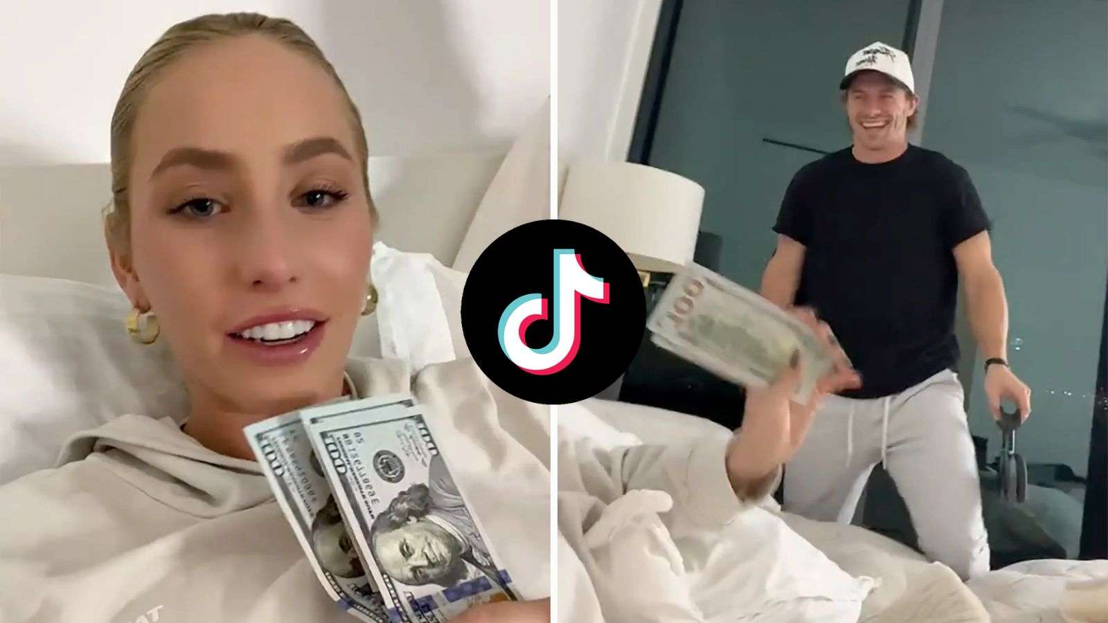 Alix Earle's boyfriend gives her $400 and people are confused