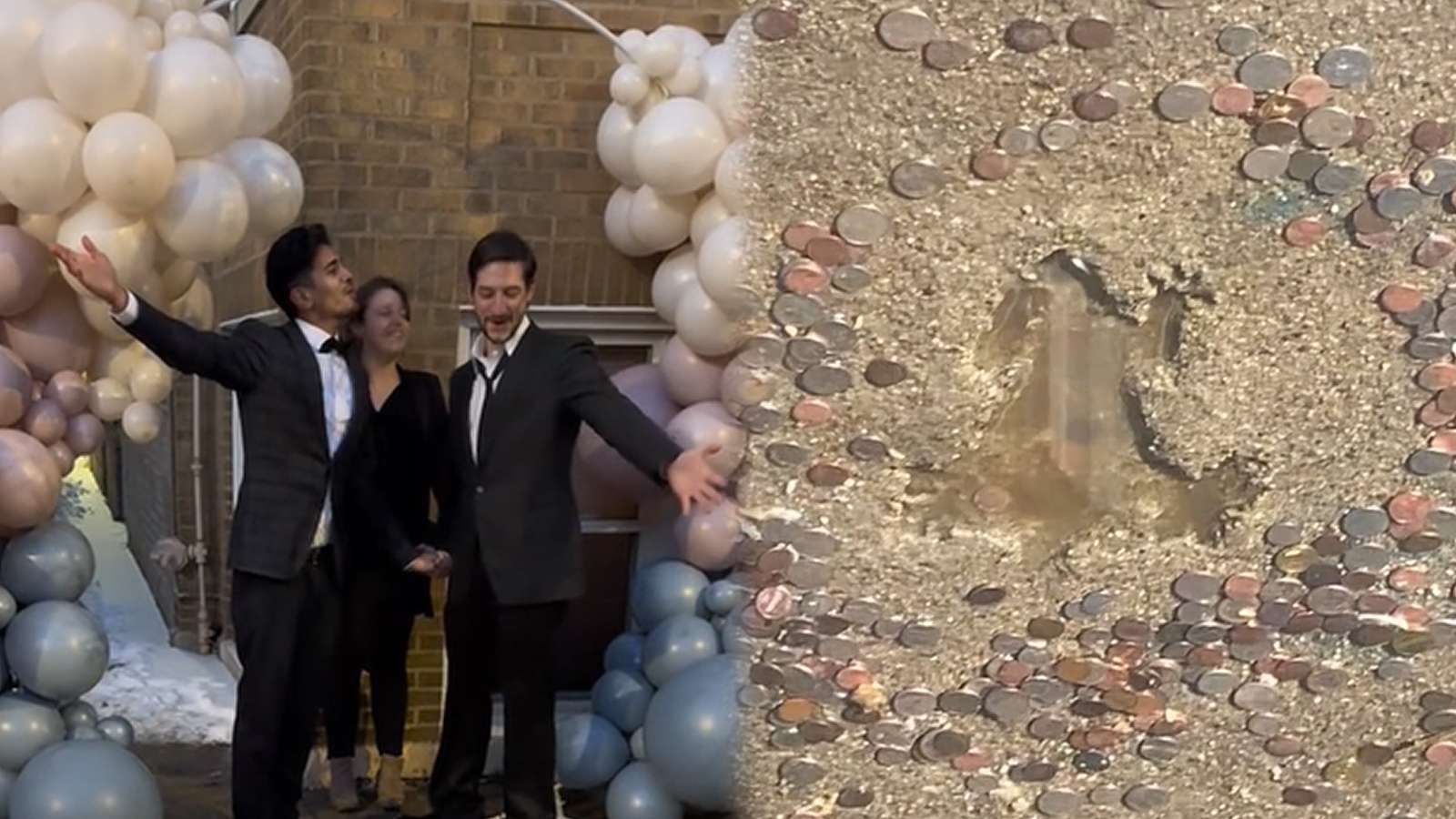 Chicago's viral 'rat hole' inspires unity as couple weds at iconic location