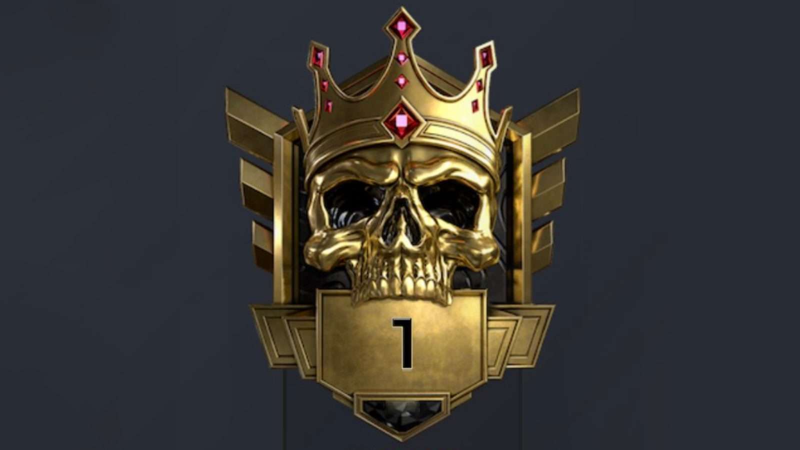 The number one rank emblem in MW3 Ranked Play.