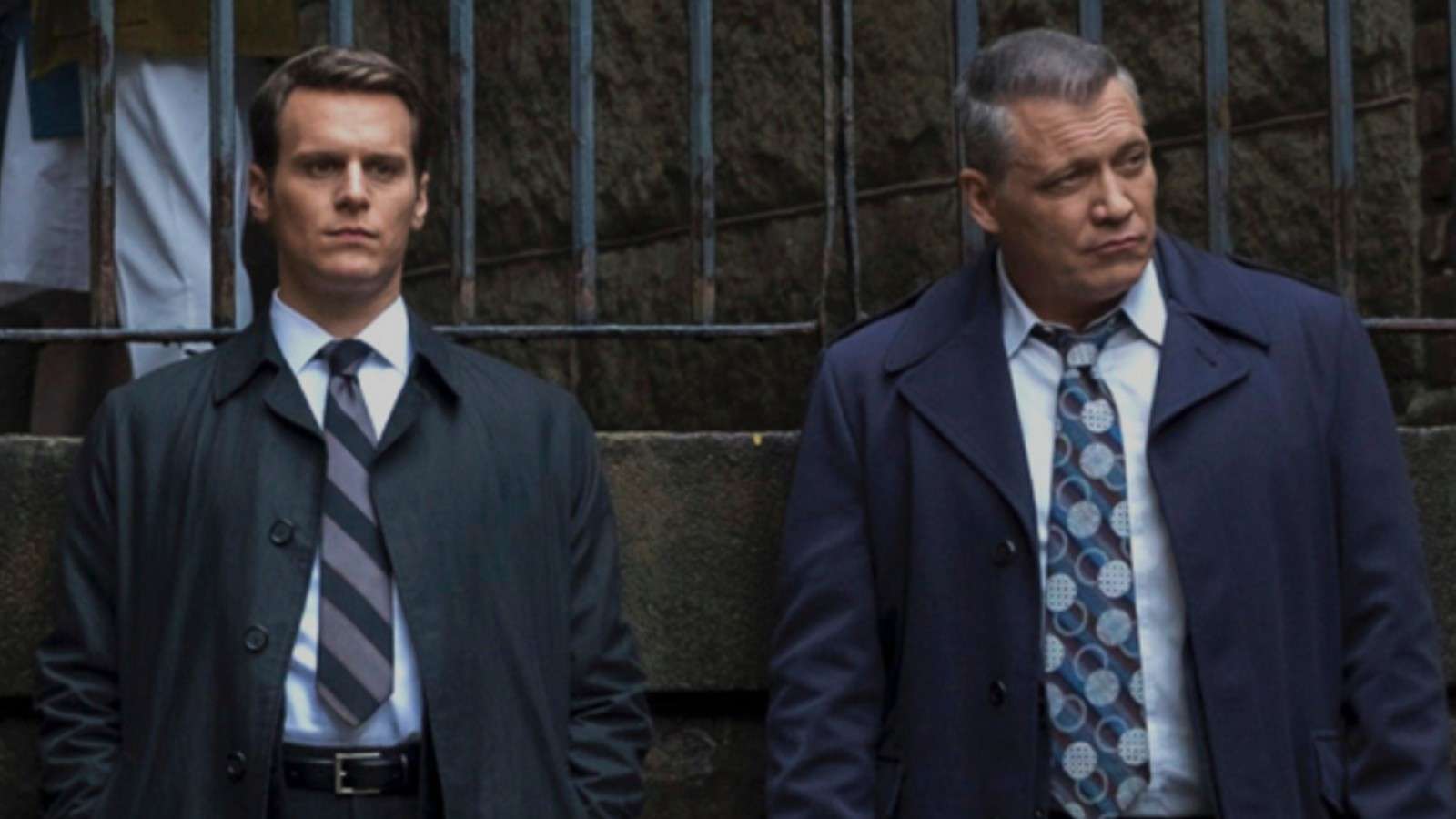 Jonathan Groff and Holt McCallany in Mindhunter