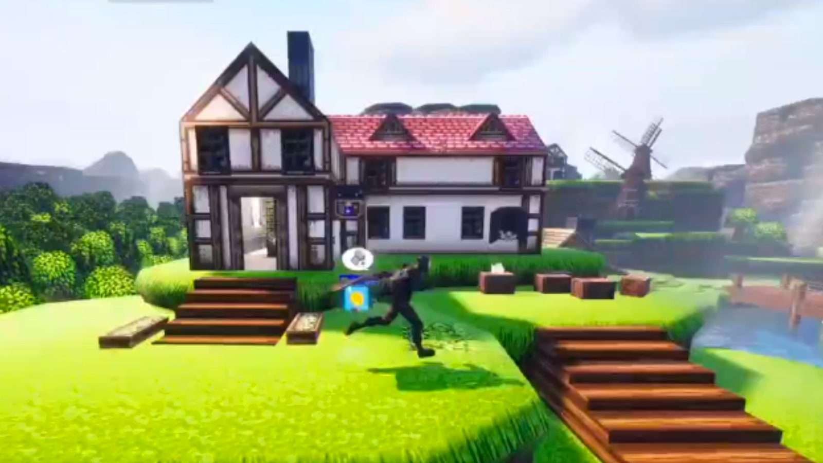 Fortnite creative map that lets players play in an RPG mode.