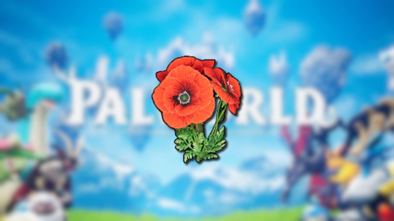A Beautiful Flower from Palworld, used to create a powerful stat resetting potion.