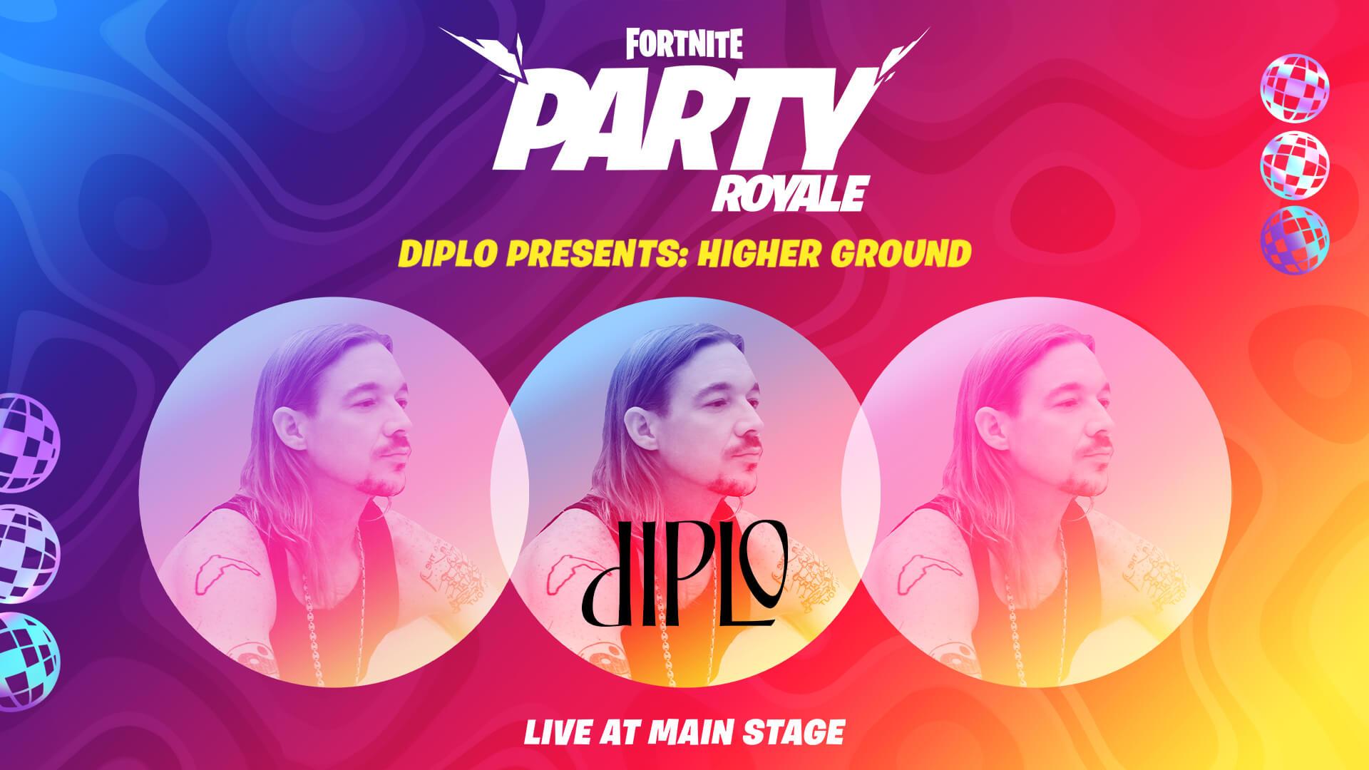 Diplo Presents Higher Ground In Fortnite