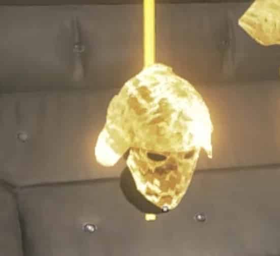 Gold helmet in Apex Legends