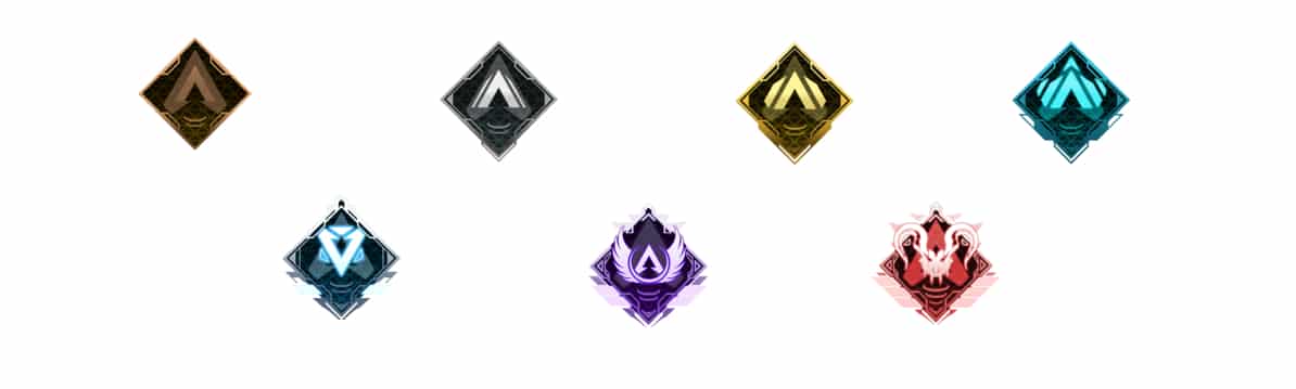 Ranked badges for Apex Legends