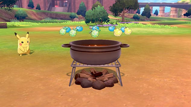 Pokemon Camping Cooking Sword Shield