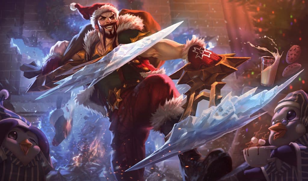 Santa Draven in League of Legends