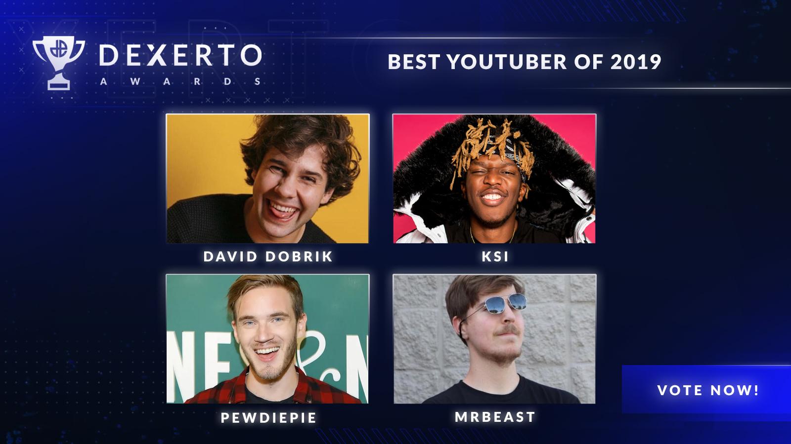 The four best YouTubers of 2019