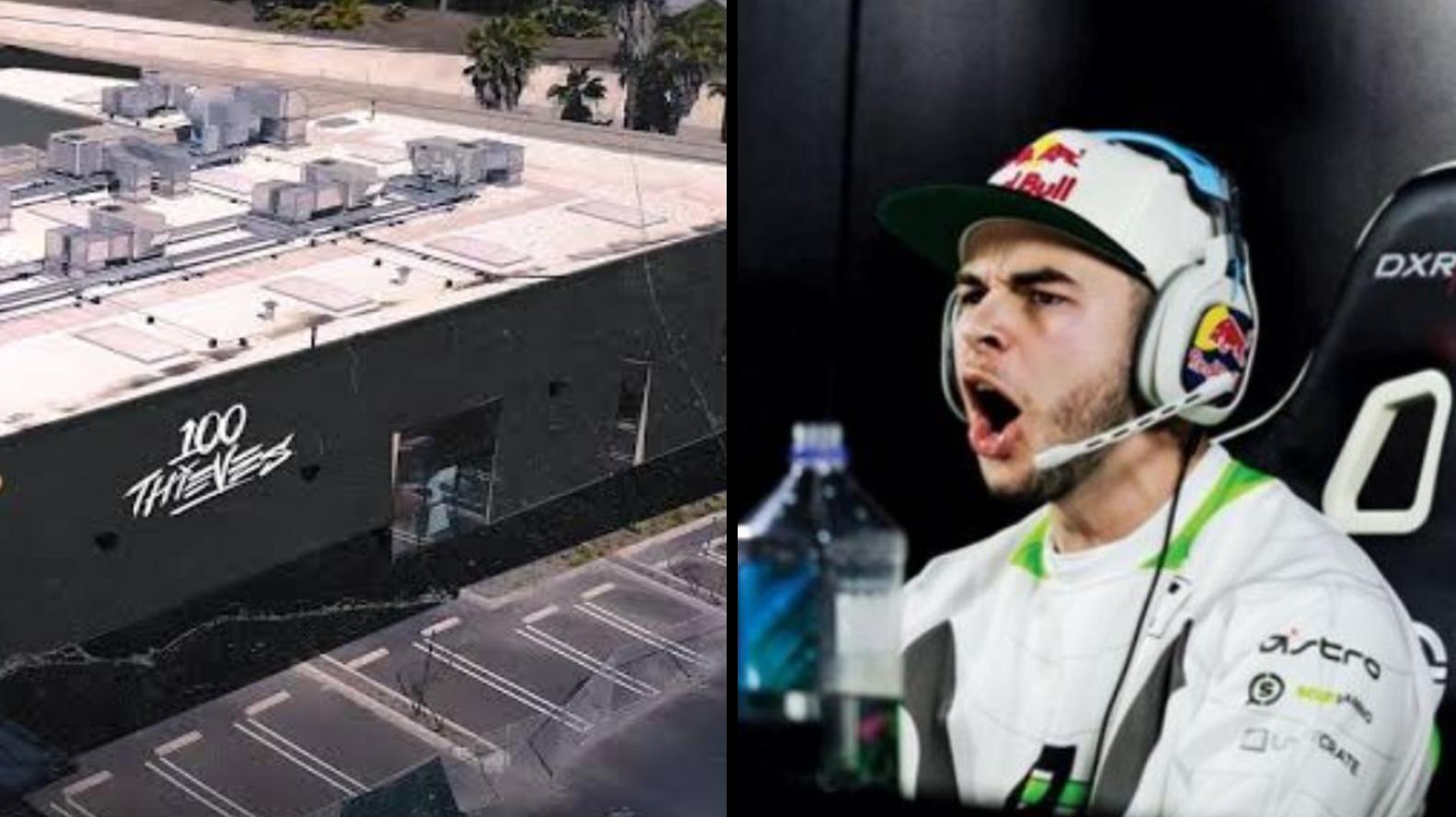 100 Thieves Los Angeles facility / Nadeshot competing in Call of Duty for OpTic Gaming