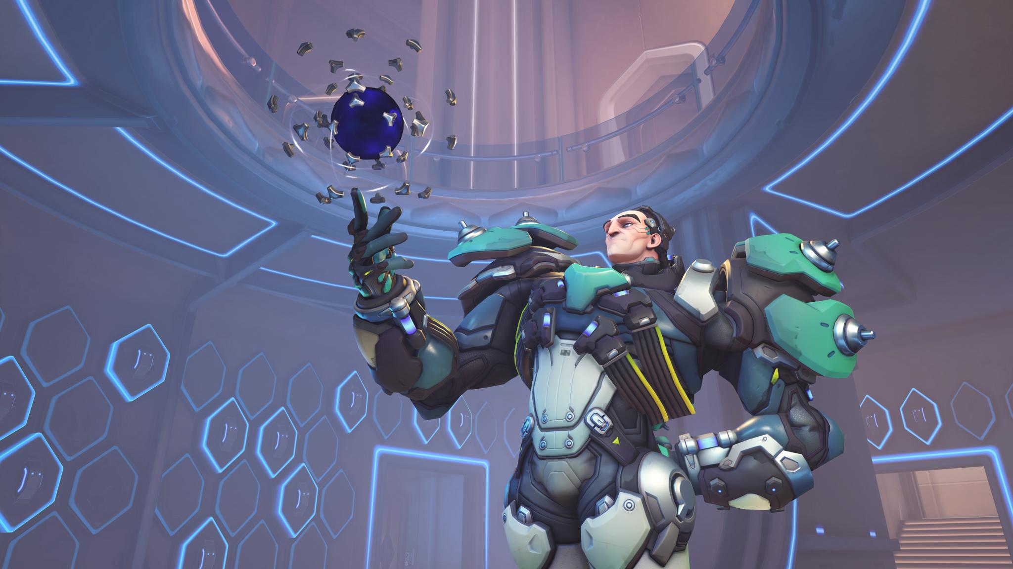 Sigma poses in Overwatch