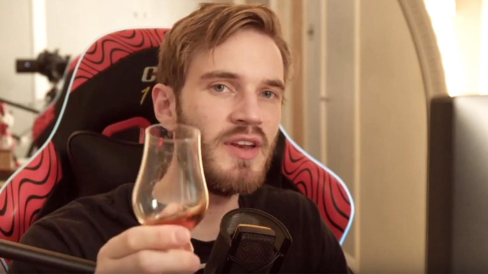 PewDiePie toasts his viewers after announcing his YouTube hiatus