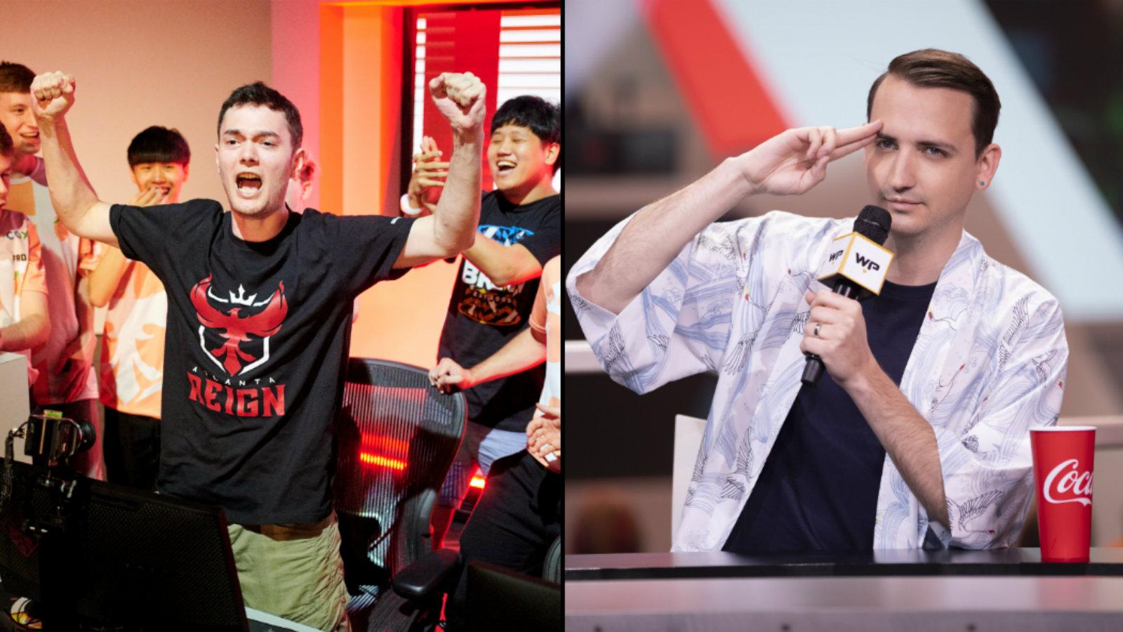Overwatch pro Dafran stands victorious after a Torbjorn battle at the Atlanta Reign homestand