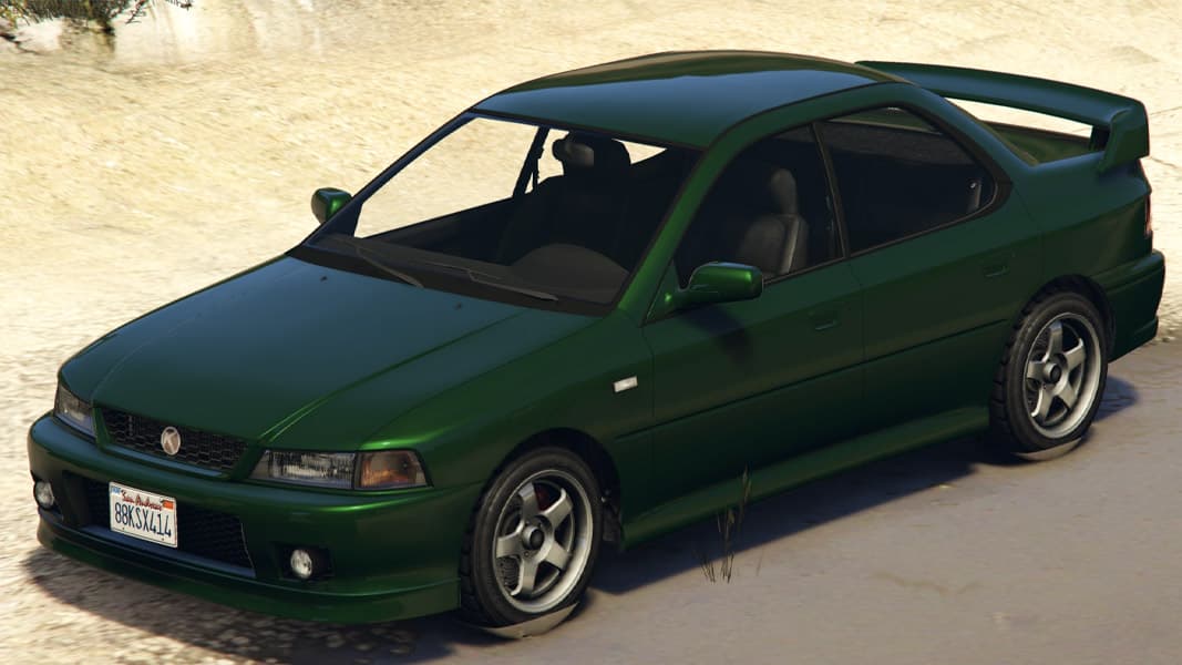 An image of the Karin Sultan Classic from GTA Online.