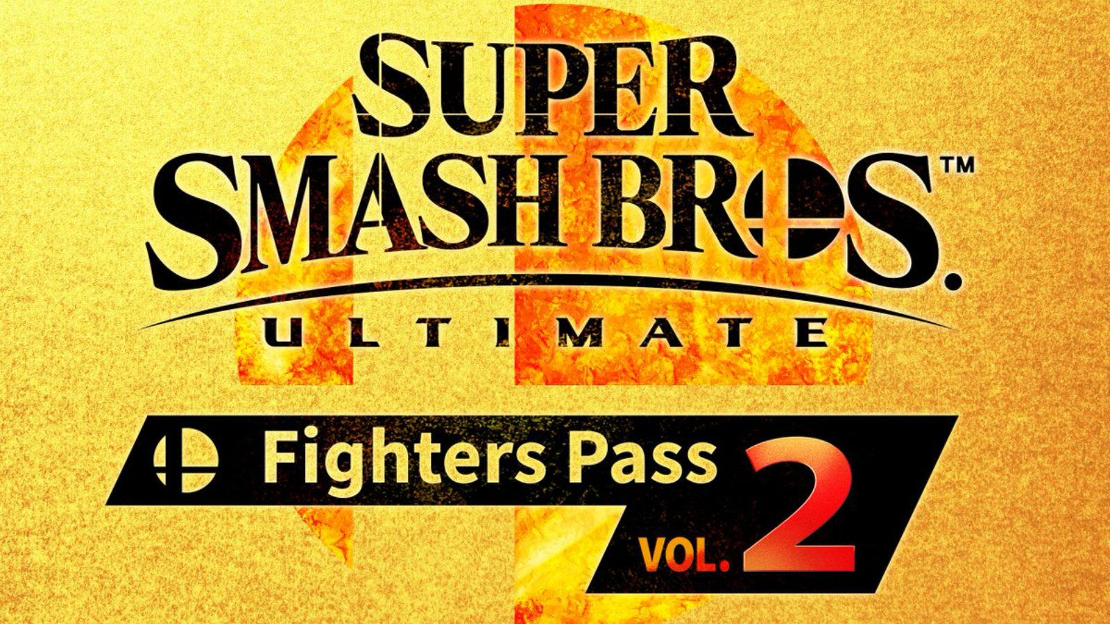 Smash Bros Ultimate Fighters Pass volume 2 logo