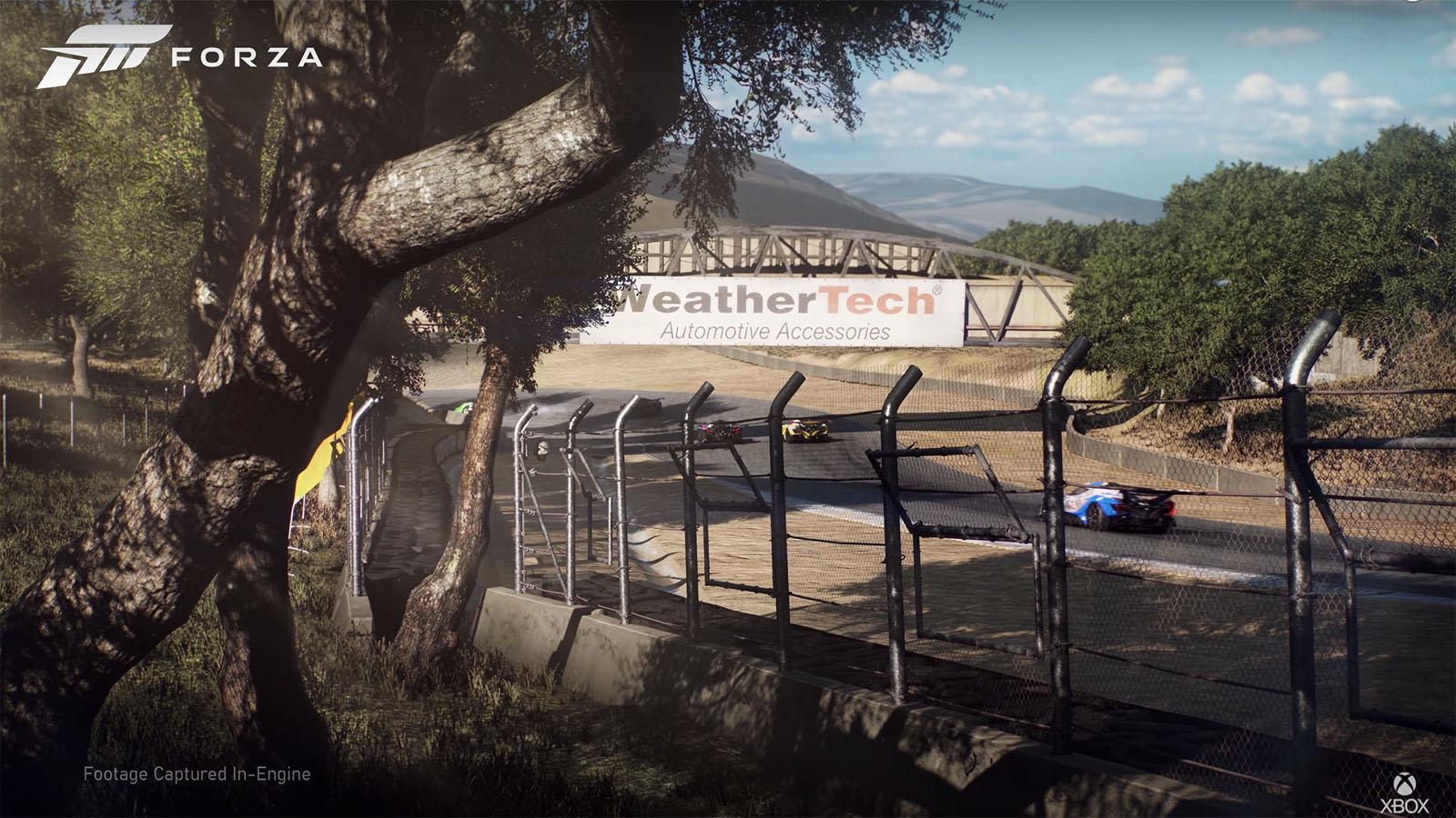 The Laguna Seca circuit has been confirmed for the upcoming game.