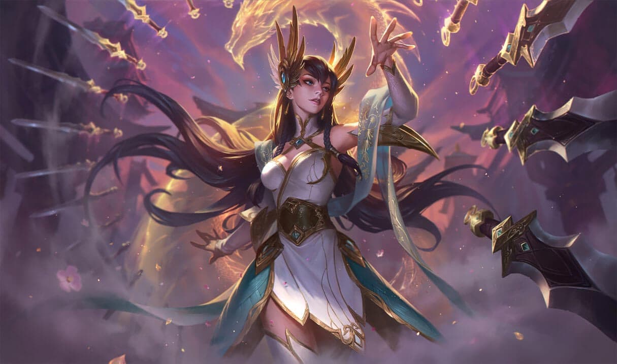 Divine Sword Irelia in League of Legends